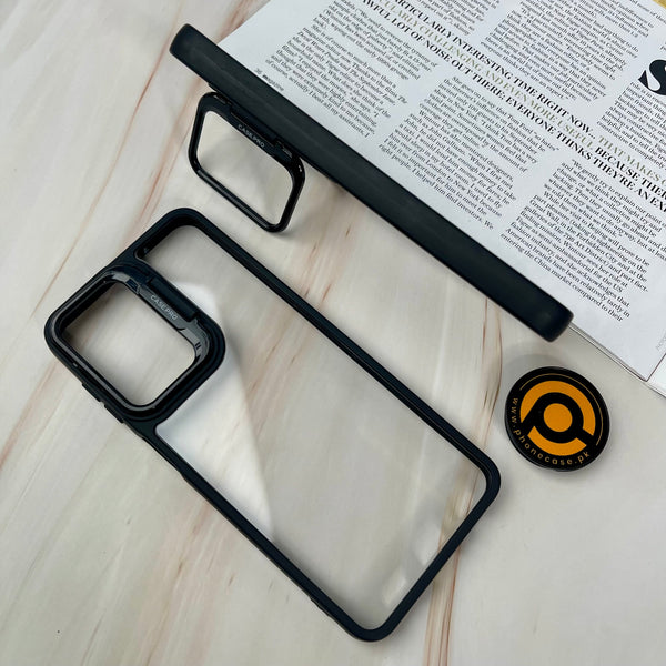 Galaxy A04S Case Pro Branded KickStand Hybrid Bumper case