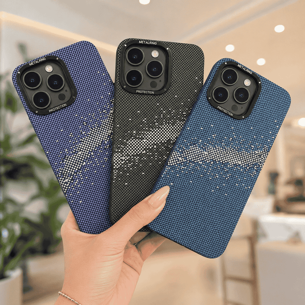 iPhone 13 Pro Max Dot Matrix Edition Fiber Fusion Case