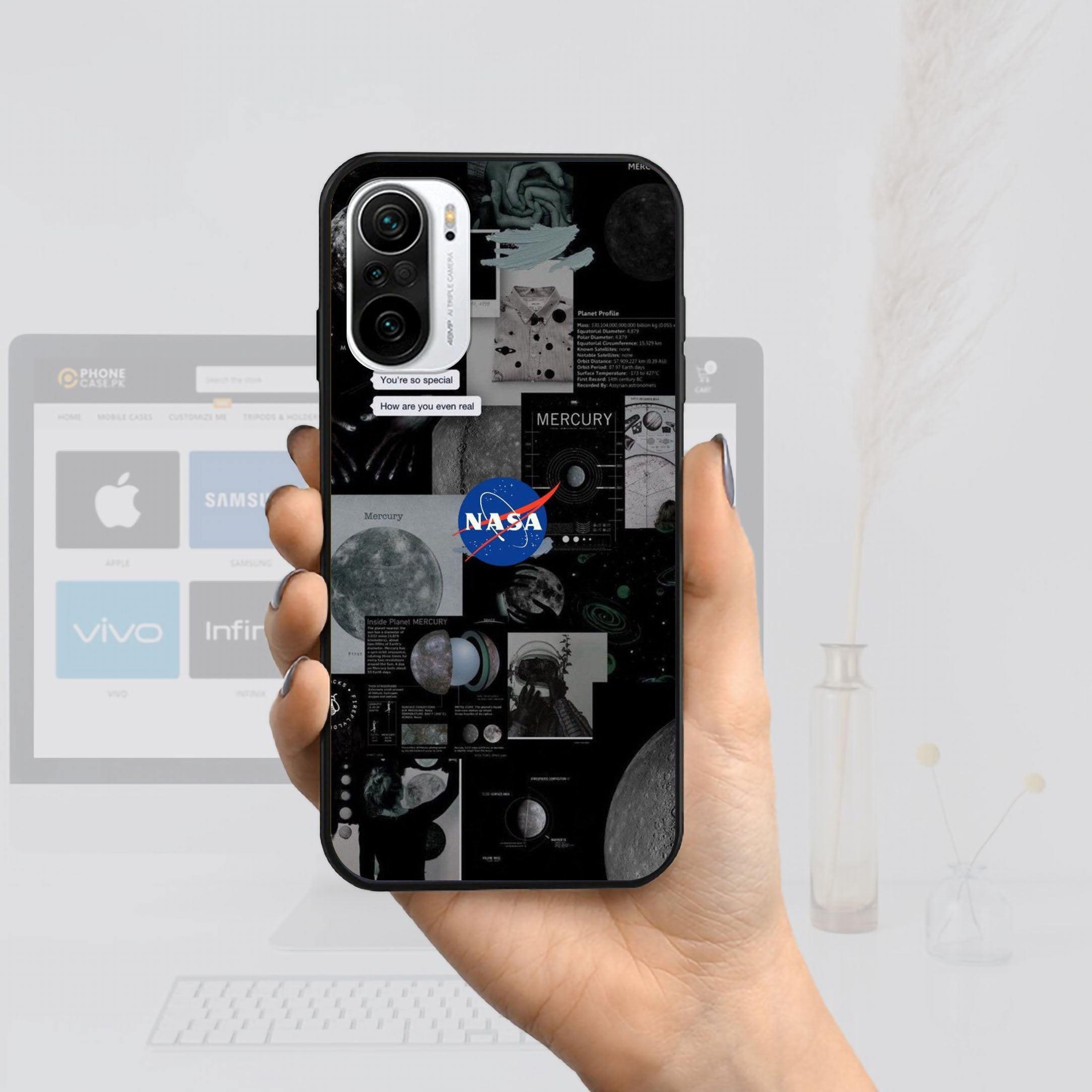 NASA Series  - HQ Ultra Shine Premium Metal Phone Case All Models