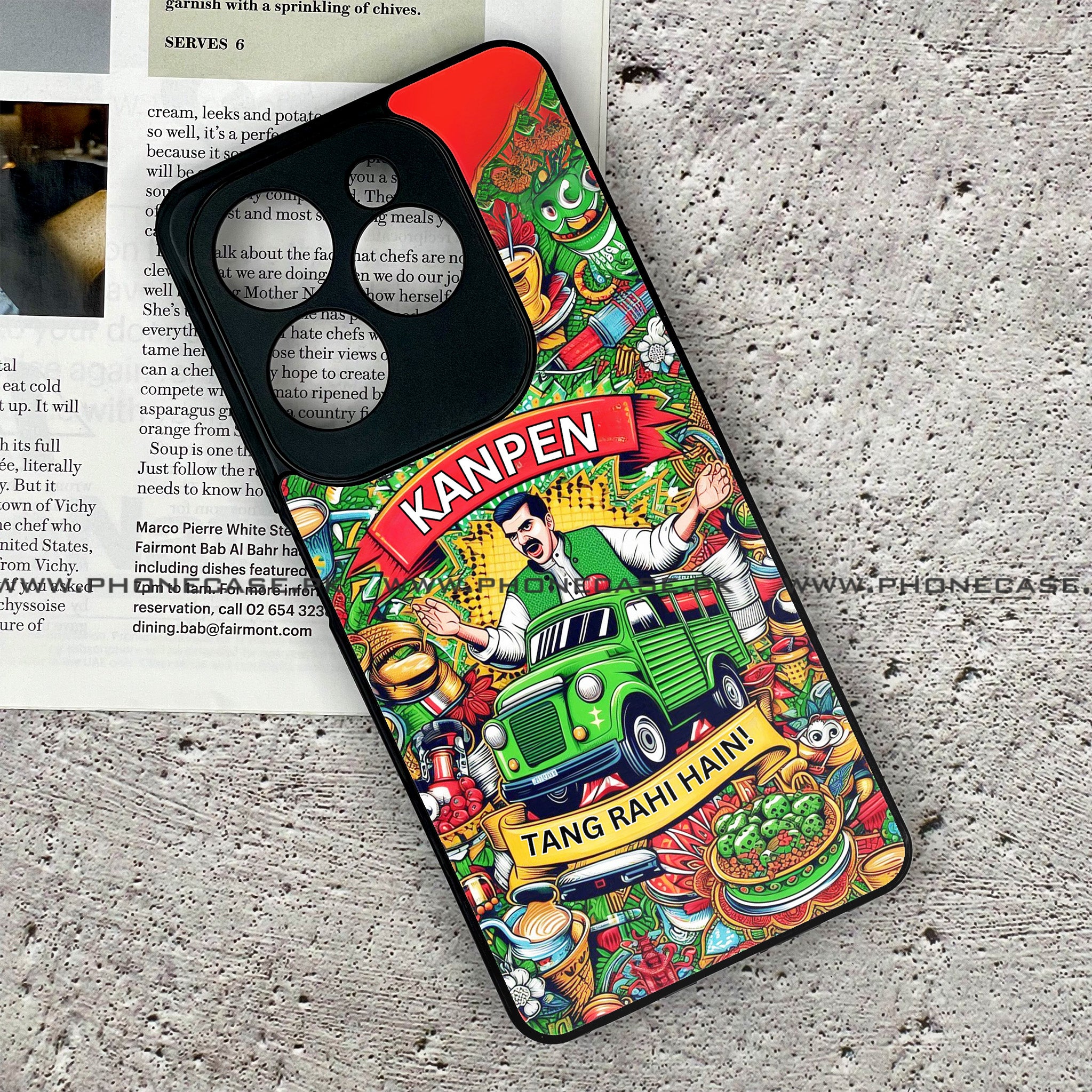Tecno Spark 20 Pro - Meme Series - Premium Printed Glass soft Bumper shock Proof Case