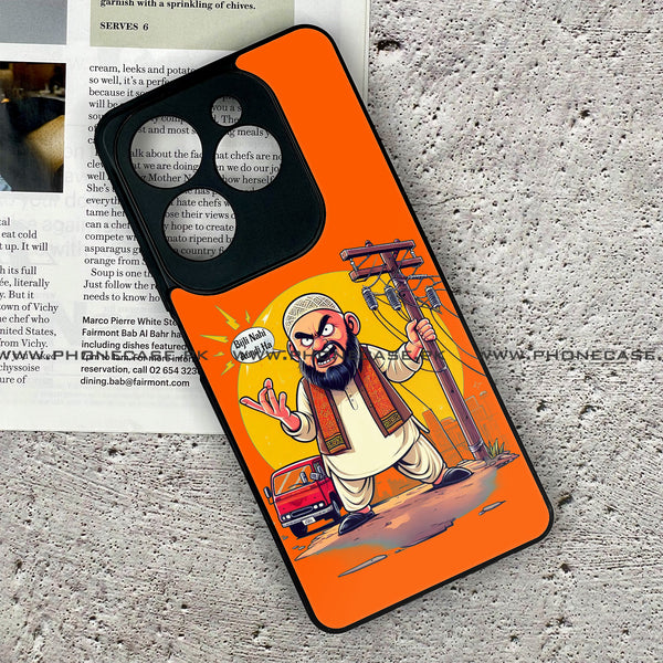 Tecno Spark 20 Pro - Meme Series - Premium Printed Glass soft Bumper shock Proof Case