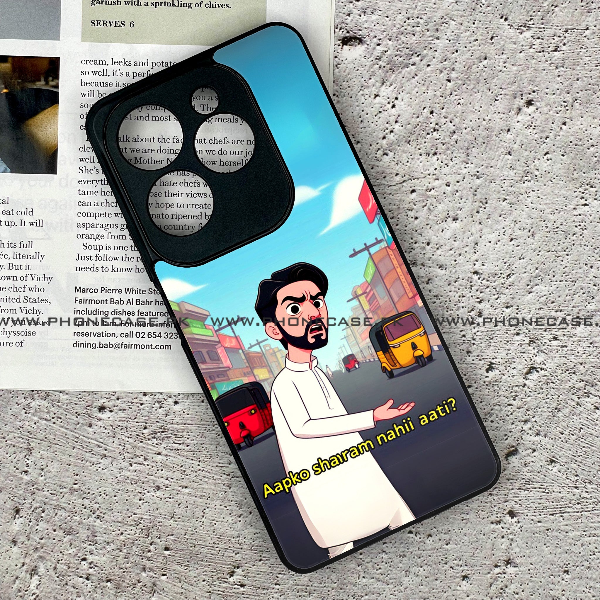 Tecno Spark 20 Pro - Meme Series - Premium Printed Glass soft Bumper shock Proof Case
