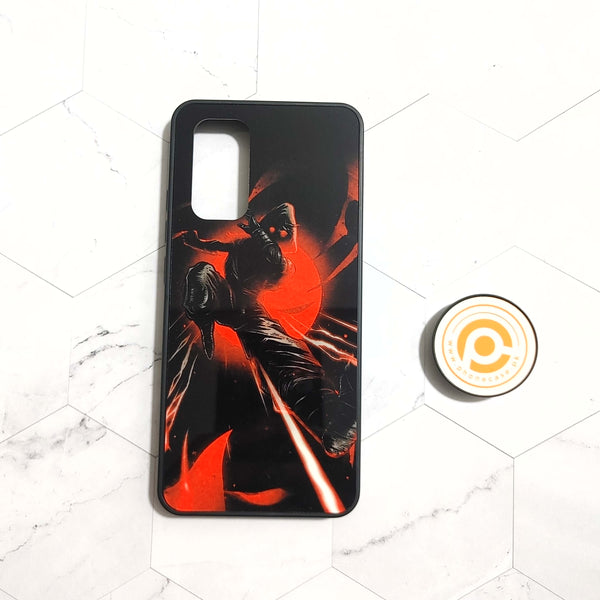 Vivo V19 - Ninja Design 9 - Premium Printed Glass soft Bumper shock Proof Case CS-21906