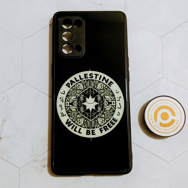 Oppo Reno 5 Pro 5G - Palestine Will Be Free - Premium Printed Glass soft Bumper shock Proof Case CS-21896