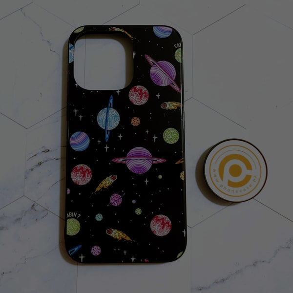 iPhone 13 Pro  - Universe Art - Premium Metal Printed soft Bumper shock Proof Case CS-21944
