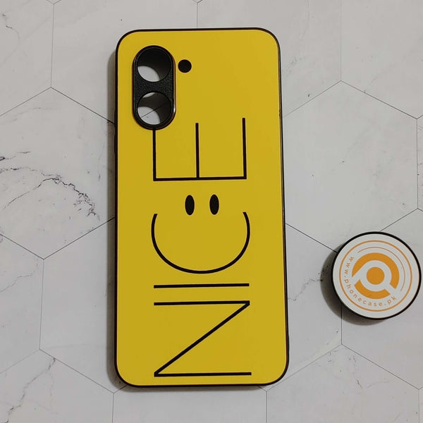 Realme C33 - NICE Design -  Premium Printed Metal soft Bumper shock Proof Case CS-22134