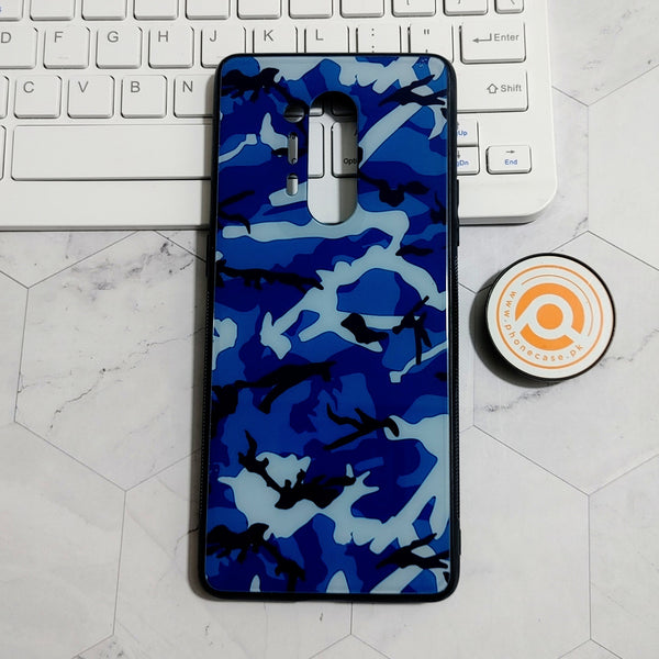 OnePlus 8 Pro - Camo Design - Premium Printed Glass soft Bumper Shock Proof Case CS-22712