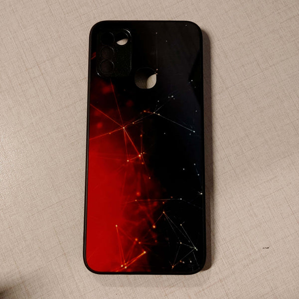 Infinix Hot 11 Play  / Hot 10 Play   - Abstract Design - Premium Metal Printed soft Bumper shock Proof Case CS-23143