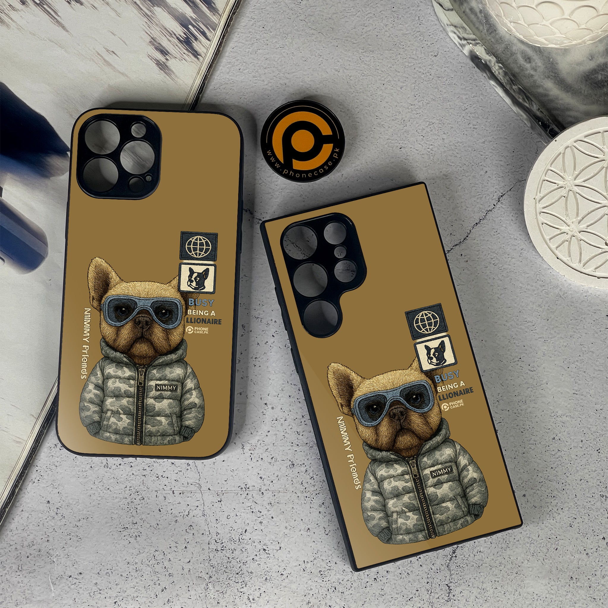 Busy Being a Billionaire - Premium Metal Phone Case All Models