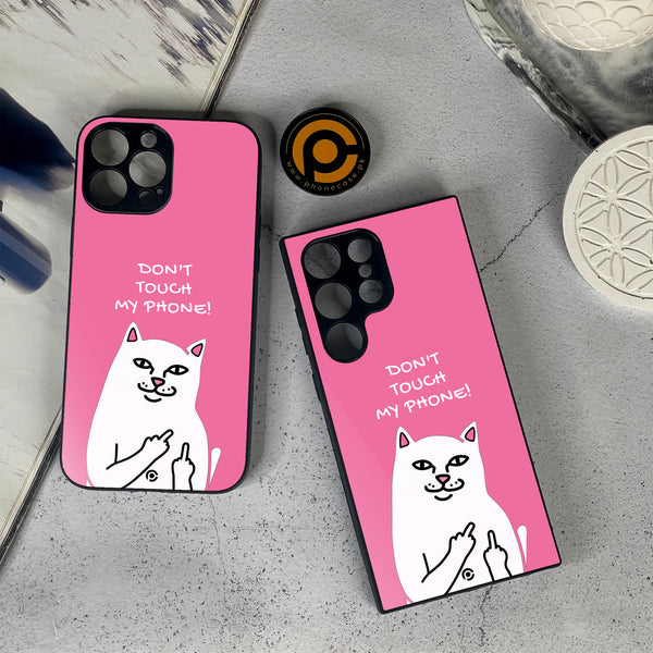 Don't Touch My Phone - Premium Metal Phone Case All Models