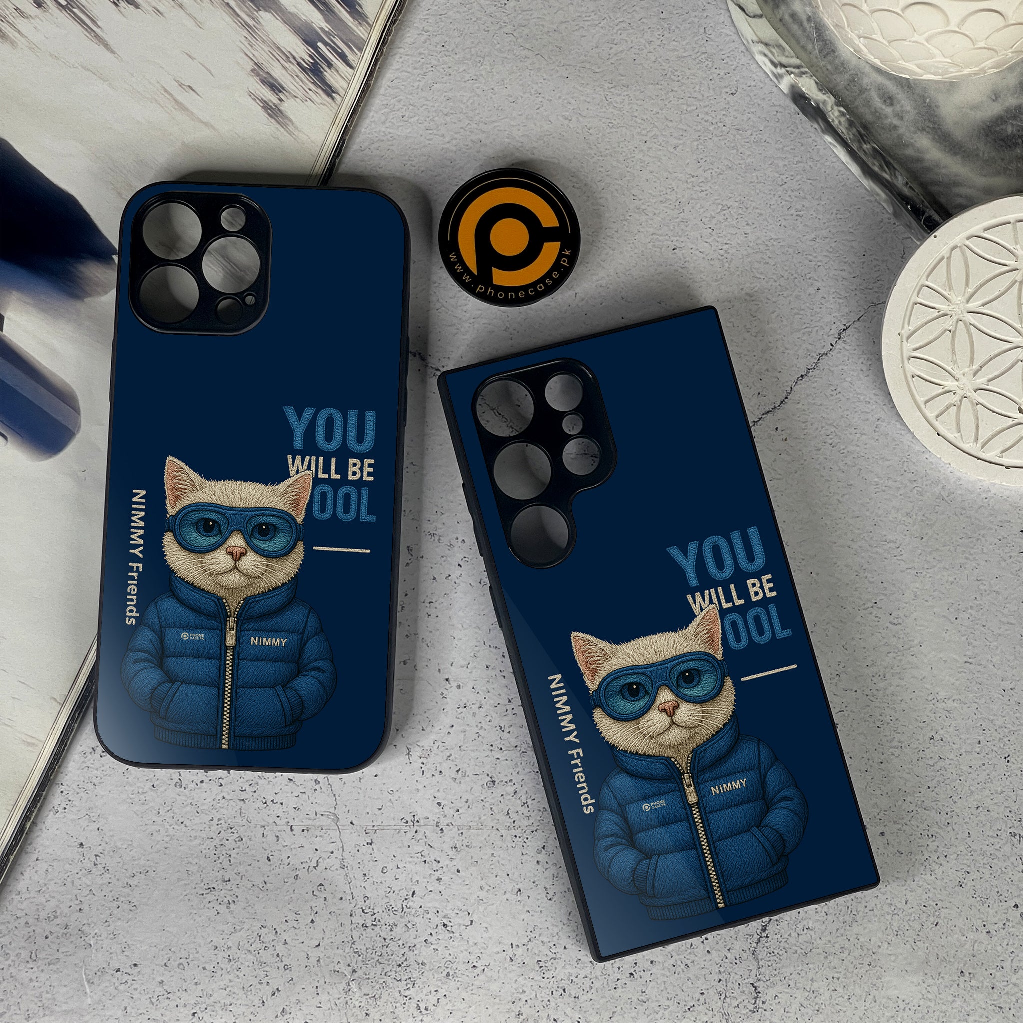 Nimmy in High Style - Premium Metal Phone Case All Models