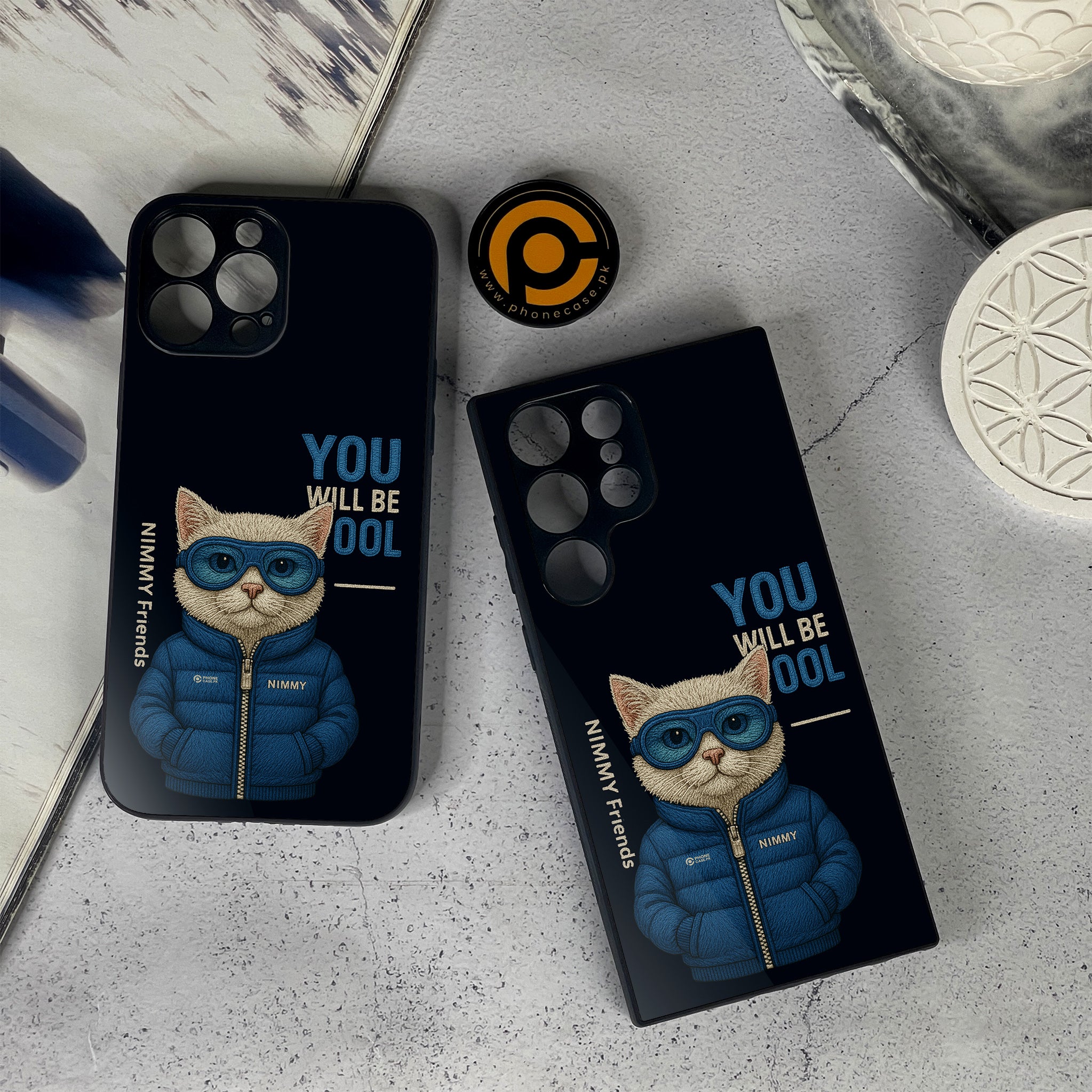 Nimmy in High Style - Premium Metal Phone Case All Models