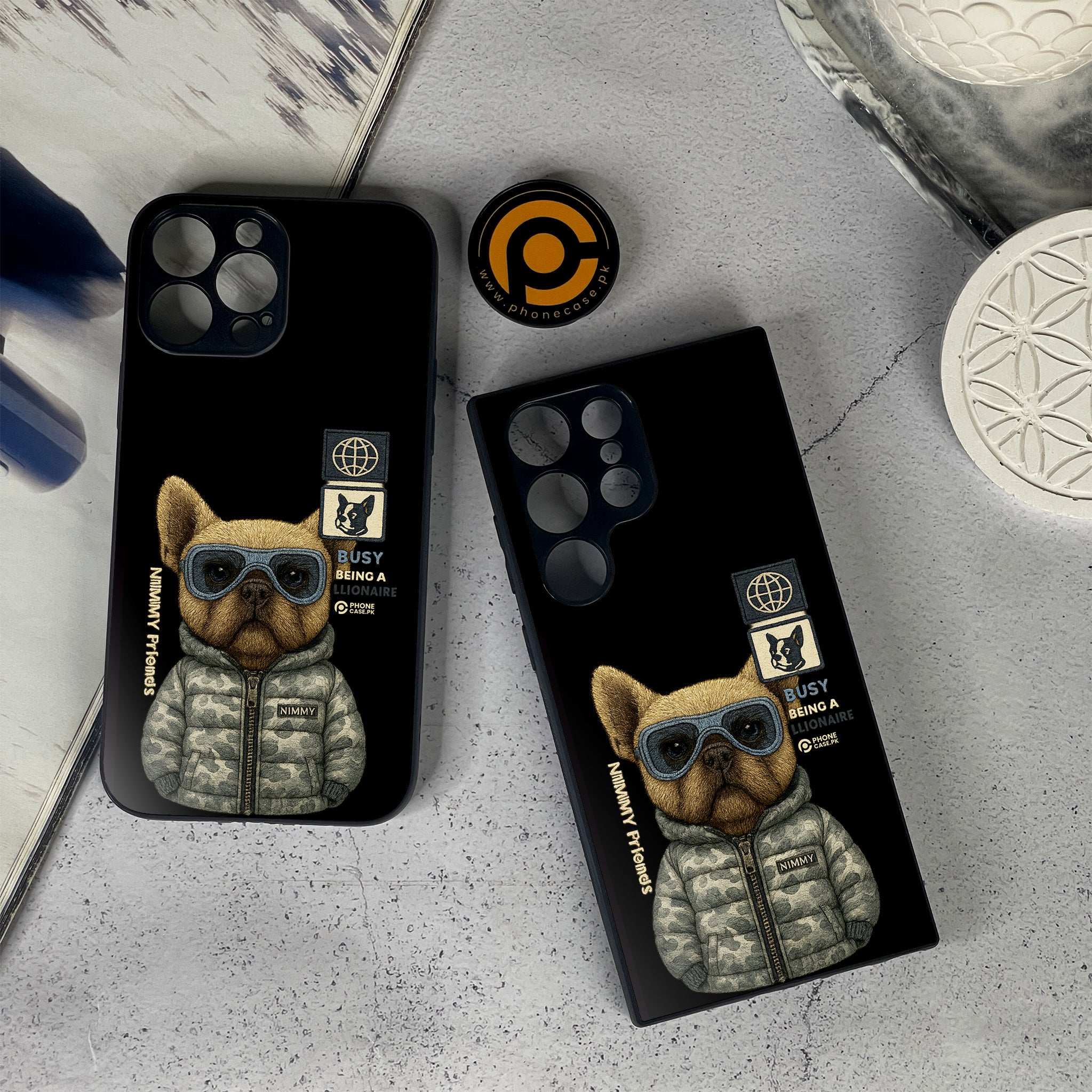 Busy Being a Billionaire - Premium Metal Phone Case All Models