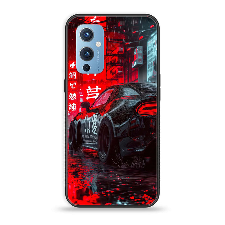 OnePlus 9 -  Tokyo Dark Night  - Premium Metal Printed soft Bumper Shock Proof Case CS-47329