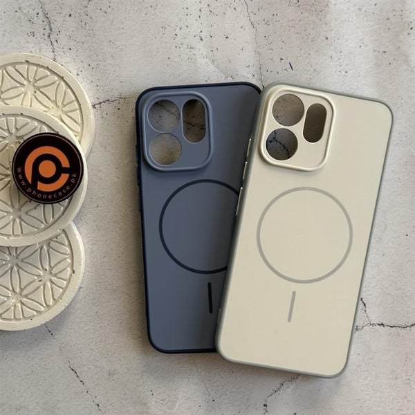 Oppo Reno 15 Pro - SilkTouch Premium Matte Silicone Protective Case