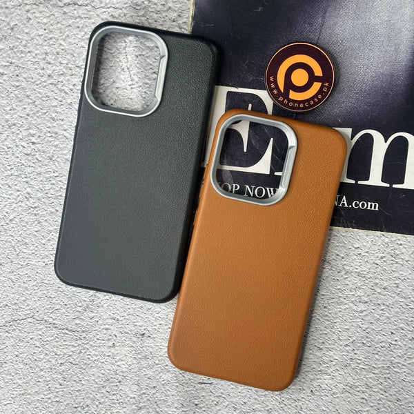 Oppo Reno 15 Pro 5G - Soft Leather Texture Slim TPU Case