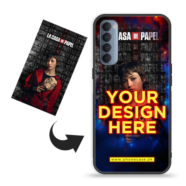 Oppo Reno 4 Pro 4G- Customize your own - Premium Metal Printed soft Bumper shock Proof Case