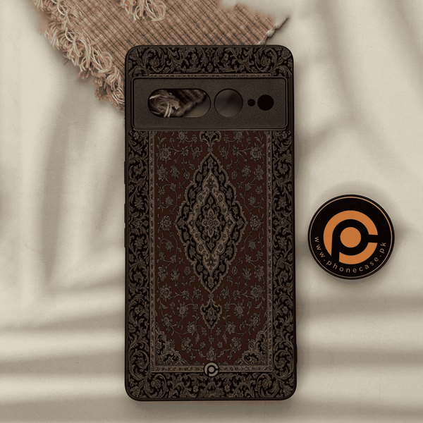 Google Pixel 7 pro  -  Persian Rugs Design - Premium Metal Printed soft Bumper Shock Proof Case
