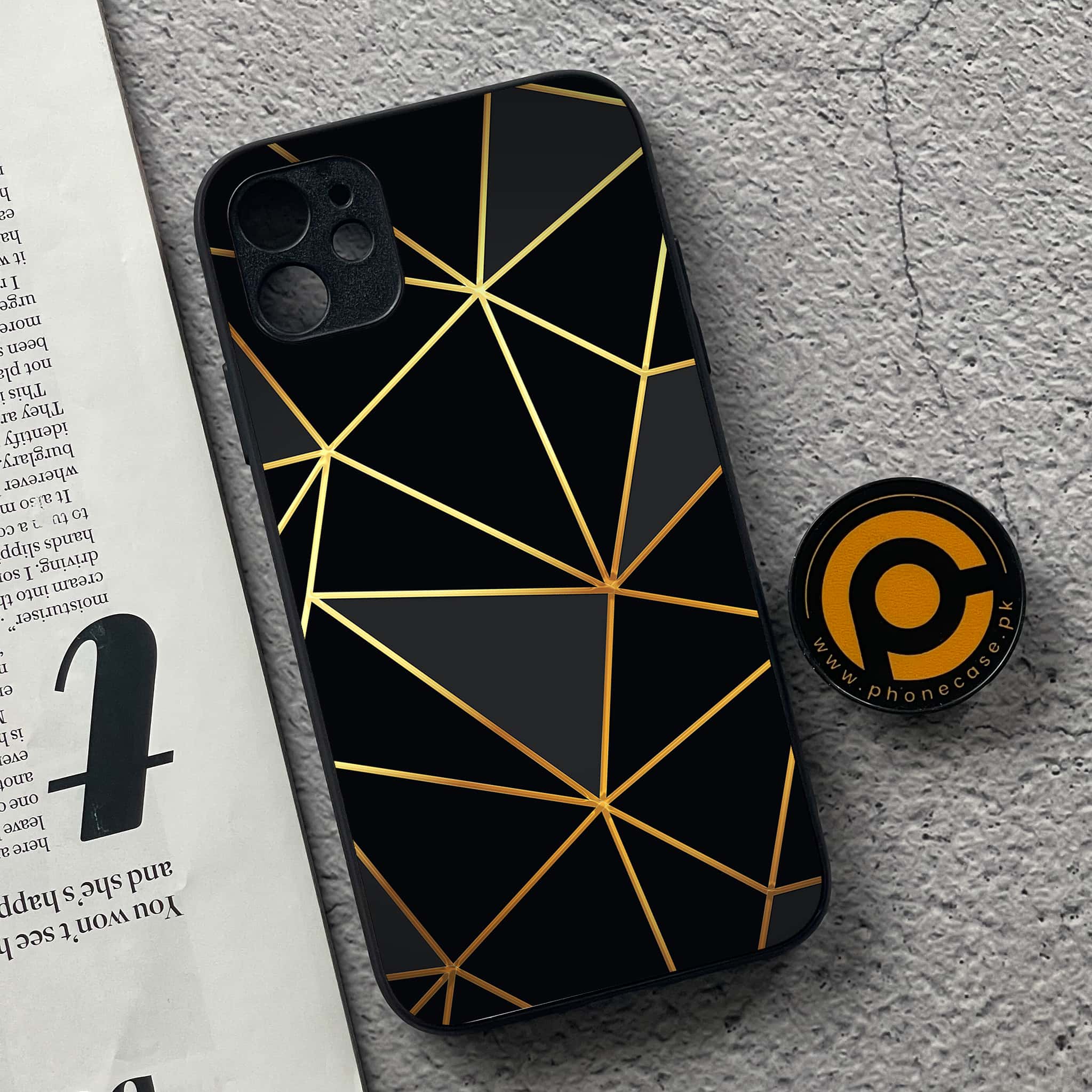 iPhone 11  3D Designs  Premium Printed Glass soft Bumper shock Proof Case