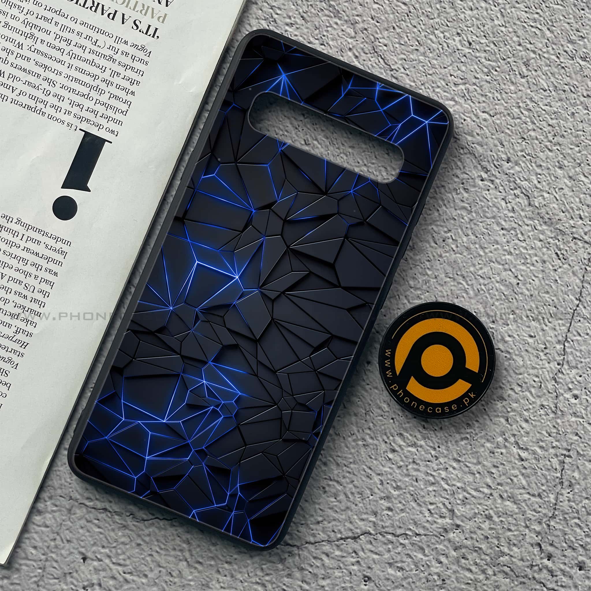 Samsung Galaxy S10 5G  - 3D Design - Premium Printed Glass soft Bumper shock Proof Case