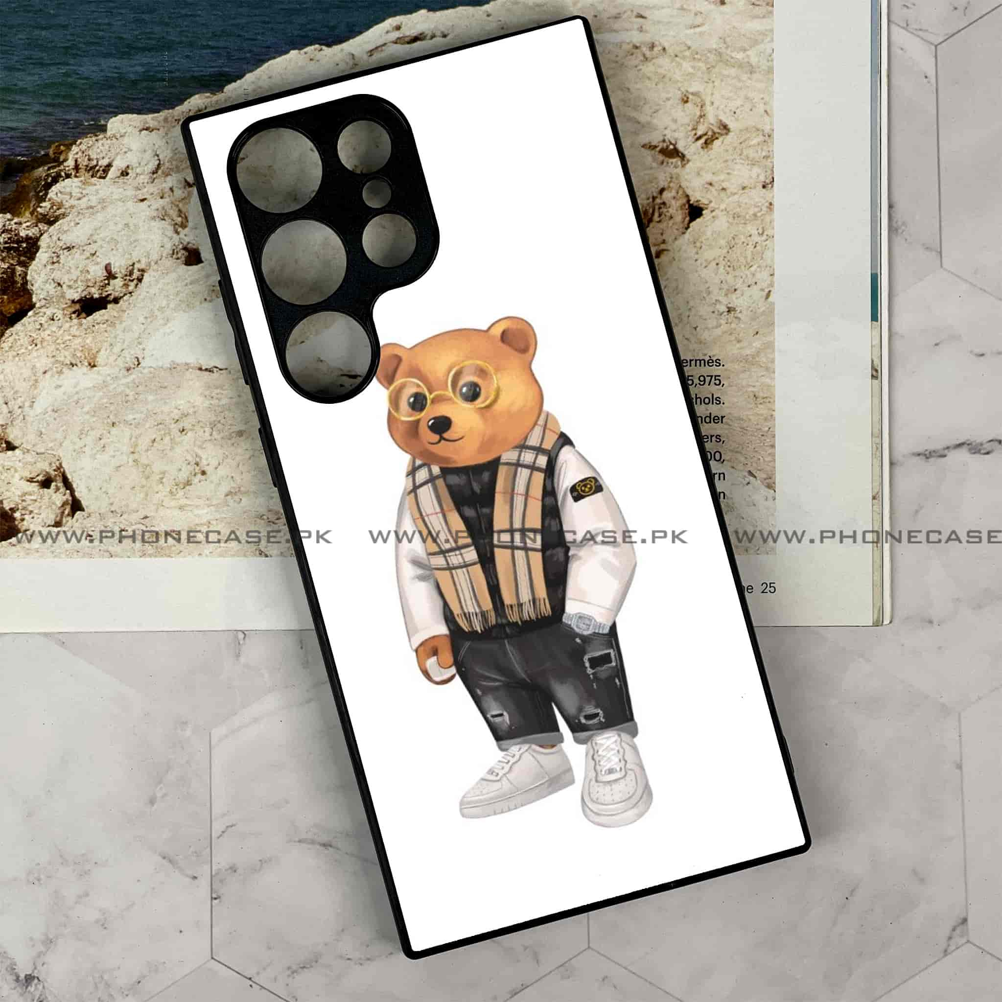 Cool Bear Series - Premium Printed Metal soft Bumper shock Proof Case All Models