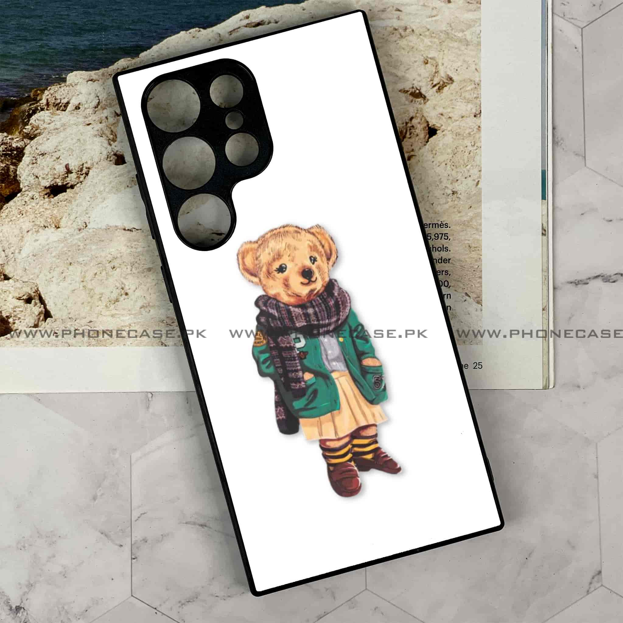 Cool Bear Series - Premium Printed Metal soft Bumper shock Proof Case All Models