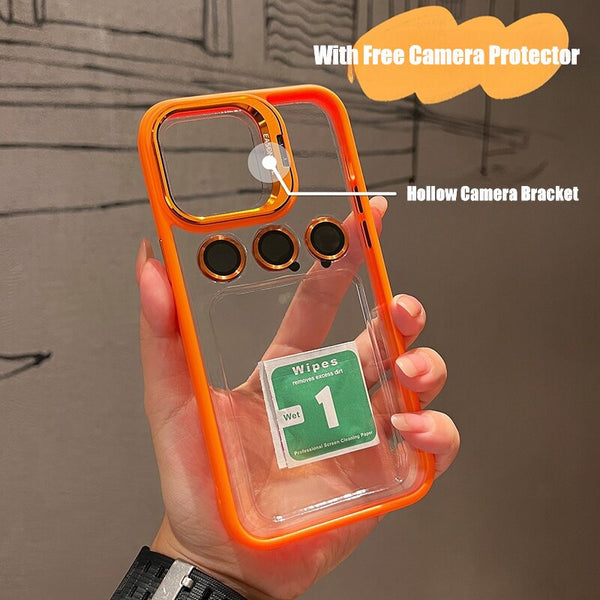iPhone 14 Pro Max Lens Holder case with Extra Metal Lens kit