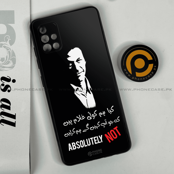 Samsung Galaxy A51 - PTI Trending Design 2  - Premium Printed Glass Case