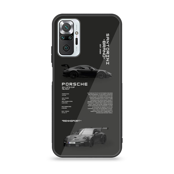 Redmi Note 10 Pro Max  / Redmi Note 10 Pro 4G  -  GT3 Cup Rennsport -  Premium Printed Glass soft Bumper shock Proof Case  CS-32096