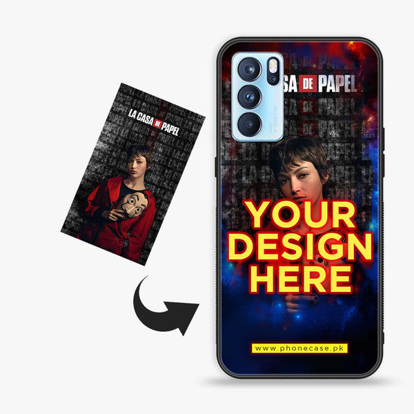 Oppo Reno 6 Pro- Customize your own - Premium Printed Glass Case