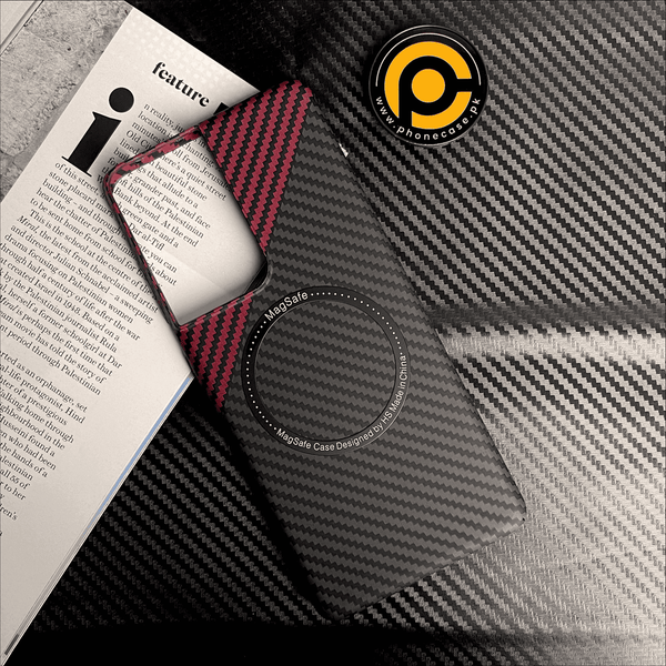 Samsung Galaxy S21 Ultra Carbon Fiber MagSafe Compatible Ultra Thin Branded Case