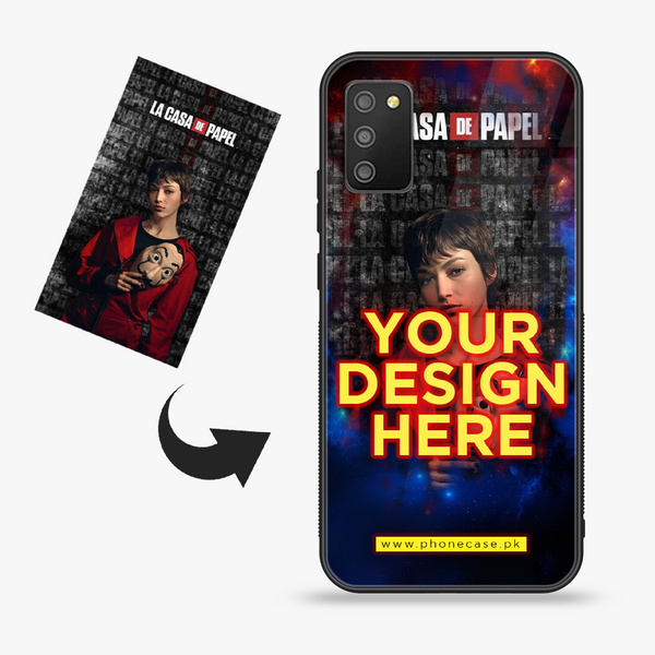 Samsung Galaxy M02s - Customize your own - Premium Metal Printed soft Bumper shock Proof Case