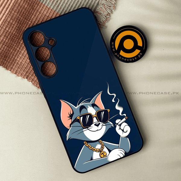 Tom Smoking - Premium Printed Metal soft Bumper shock Proof Case All Models