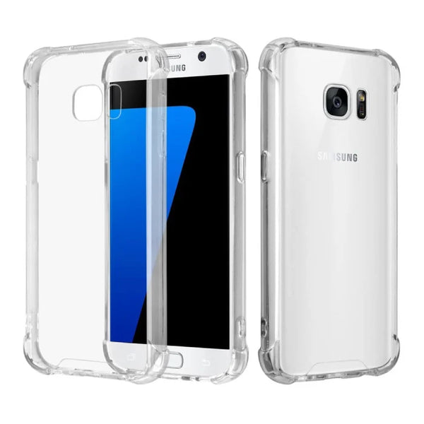 Samsung S6 Edge ANTI CRASH SHOCK PROOF TRANSPARENT CASE
