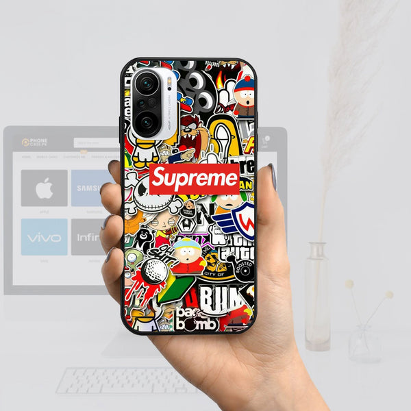 Supreme Design- HQ Ultra Shine Premium Metal Phone Case All Models