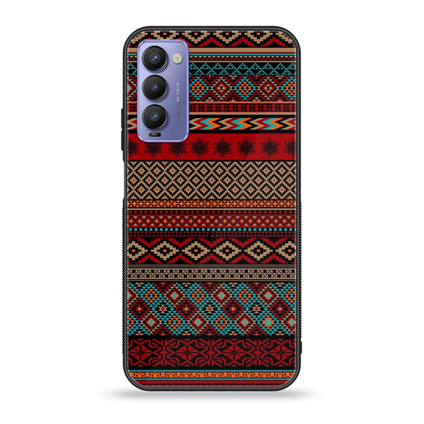 Tecno Camon 18/ 18P/ 18T -  Pindi Petals  - Premium Metal Printed soft Bumper shock Proof Case CS-32153