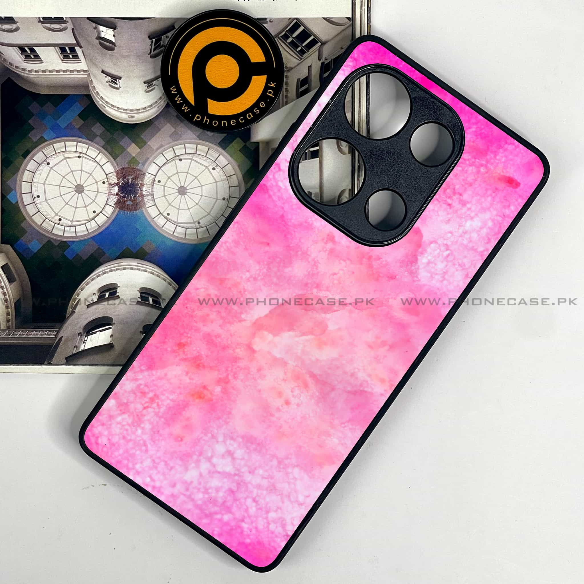 Pink Marble 2.0 Sereis Premium Glossy Phone Case All Models