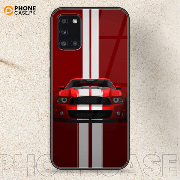 Red Mustang Design  - HQ Ultra Shine Premium Glass Phone Case All Models