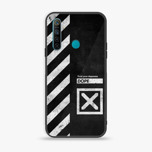 Realme 5 - Trust Your Dopeness - Premium Printed Glass soft Bumper Shock Proof Case