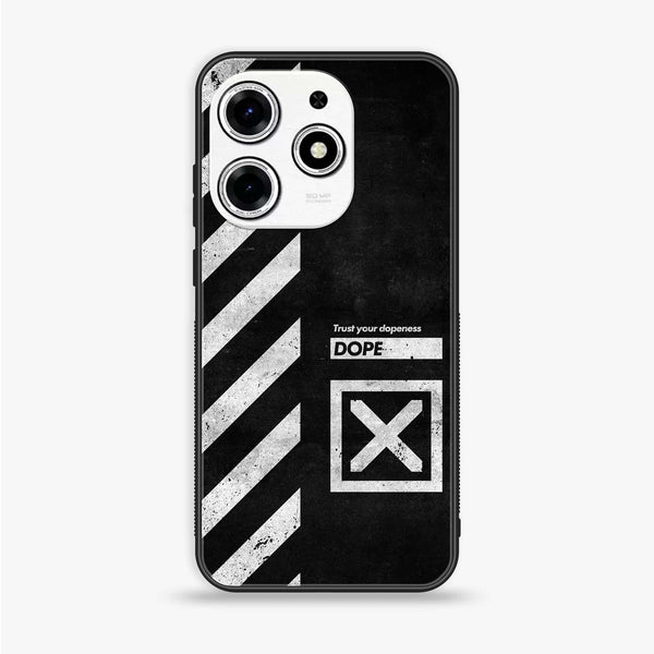 Tecno Spark 10 Pro - Trust Your Dopeness - Premium Printed Glass soft Bumper shock Proof Case CS-34732 CS-39109