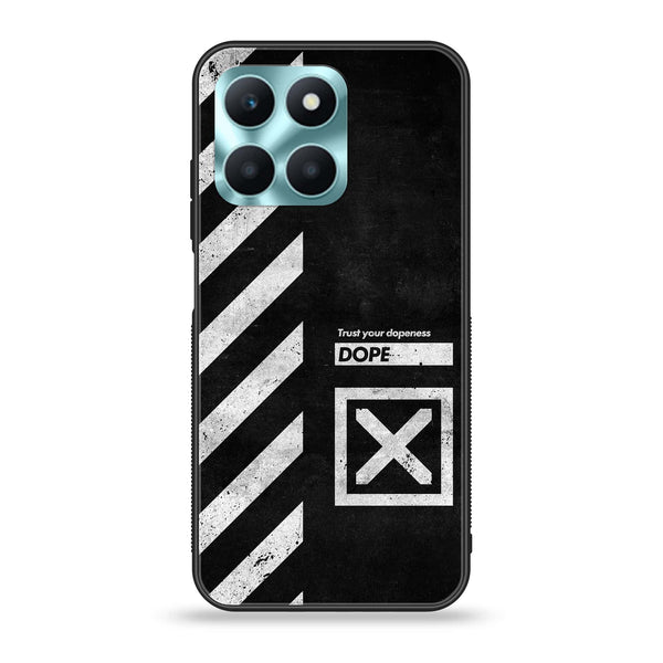 Honor X6a - Trust Your Dopeness - Premium Printed Glass soft Bumper Shock Proof Case