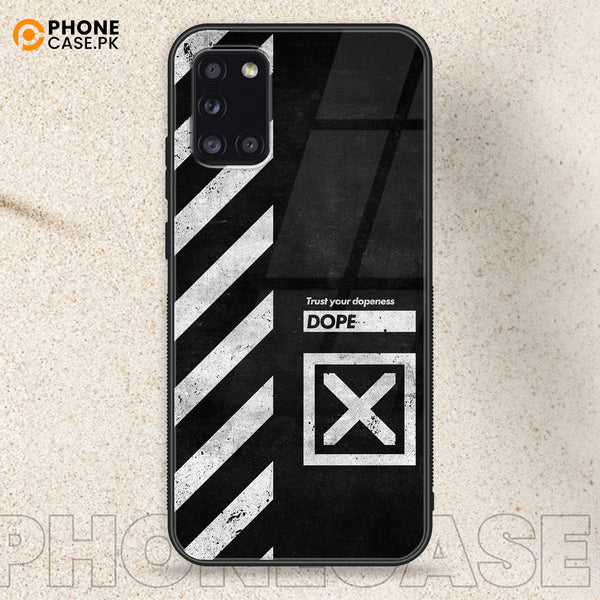 Dope X OffWhite Design  - HQ Ultra Shine Premium Glass Phone Case All Models