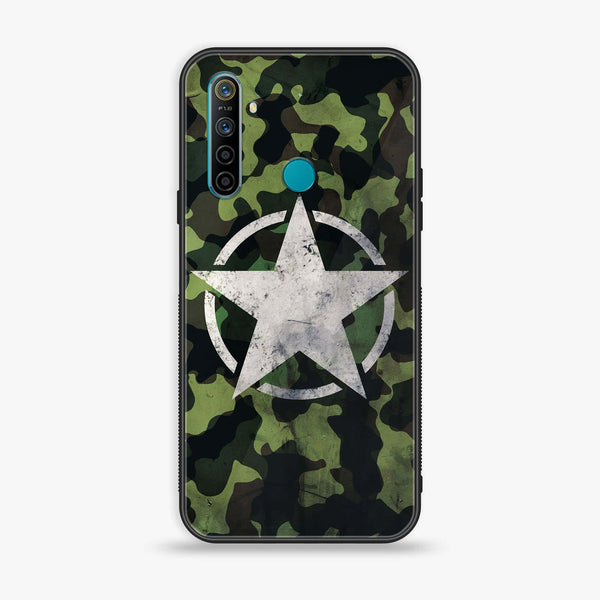 Realme 5s - NDCOM Design - Premium Printed Glass soft Bumper Shock Proof Case