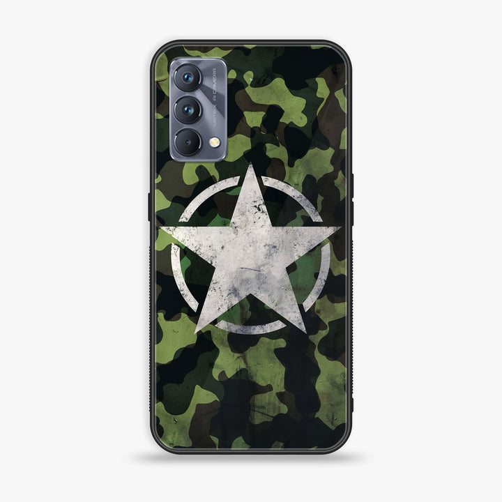Realme GT Master Edition - NDCOM - Premium Printed Glass soft Bumper Shock Proof Case