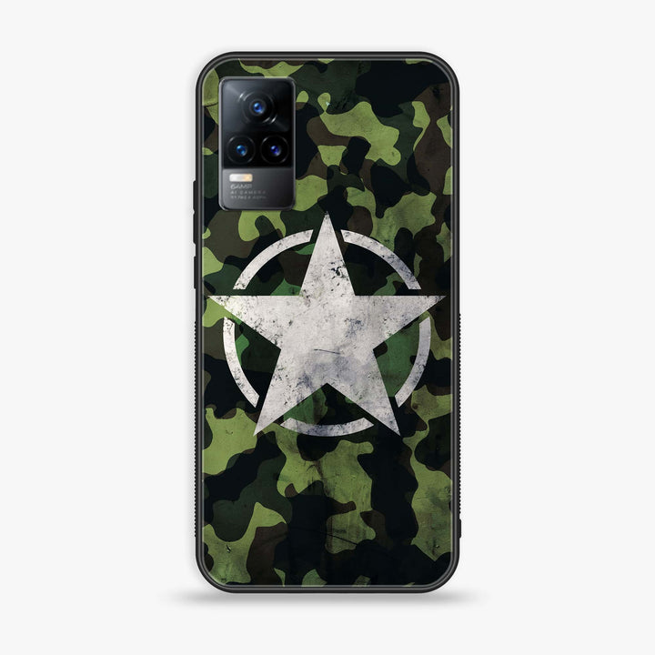 Vivo Y73 - NDCOM - Premium Metal Printed soft Bumper shock Proof Case