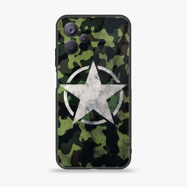 Realme 10 5G - NDCOM - Premium Printed Glass soft Bumper Shock Proof Case