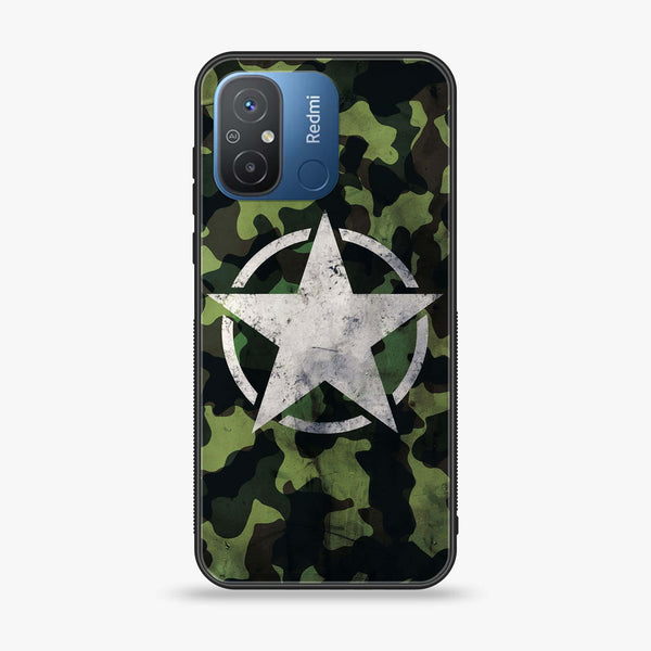 Xiaomi Redmi 12C - NDCOM - Premium Printed Glass soft Bumper Shock Proof Case CS-10049