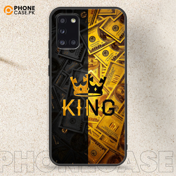 King Design 9 - HQ Ultra Shine Premium Glass Phone Case All Models