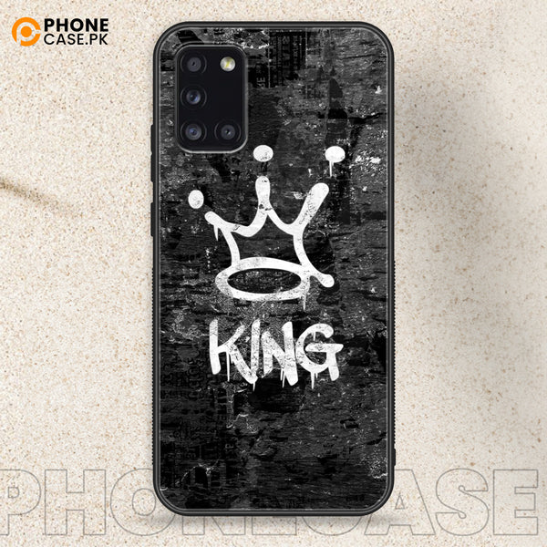 King Design 8 - HQ Ultra Shine Premium Glass Phone Case All Models