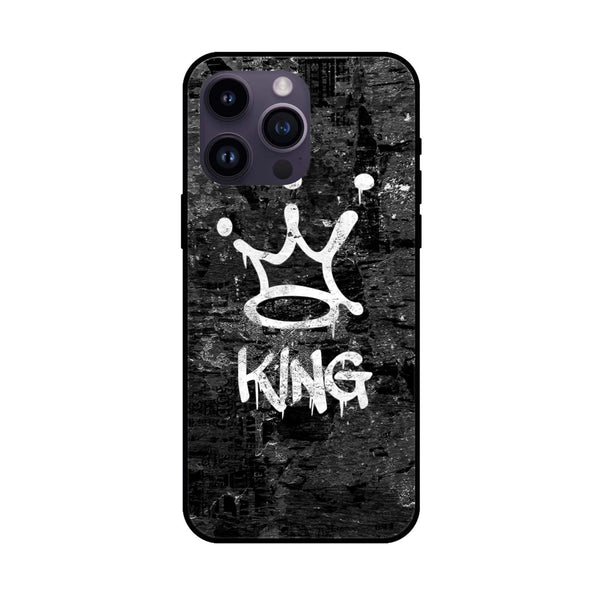 iPhone 12 Pro - King Design 8 - Premium Metal Printed soft Bumper shock Proof Case
